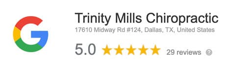 Google Reviews for Trinity Mills Chiropractic